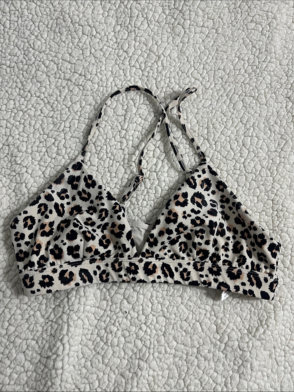 Leopard Print Sports Bra